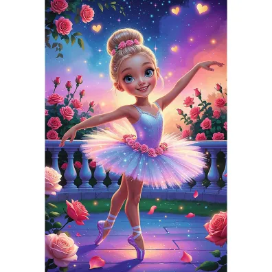 Puzzle 100 el. Baletnica Trefl