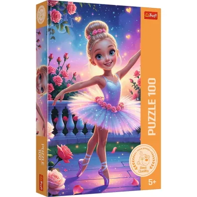 Puzzle 100 el. Baletnica Trefl