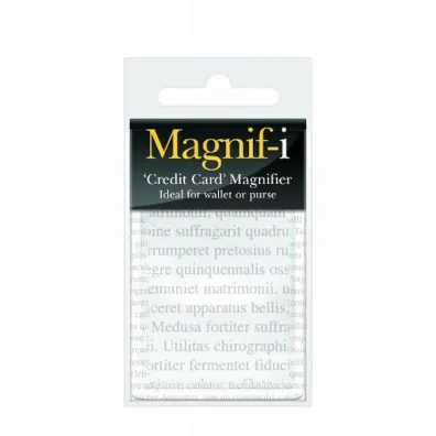 Magnif-i Lupa powi�kszaj�ca - karta p�atnicza