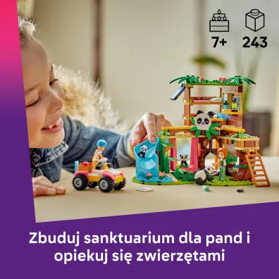 LEGO Friends Opieka nad pandami w rezerwacie 42648