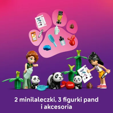 LEGO Friends Opieka nad pandami w rezerwacie 42648