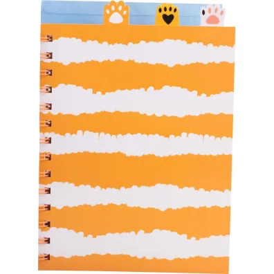 Notes A5 na spirali CAT&DOG z przek�adkami 80 ark. Happy Color