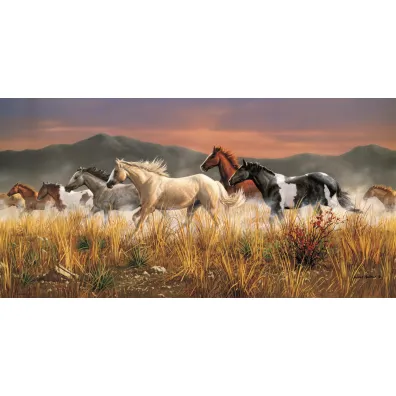 Puzzle 13200 el. High Quality Collection. Band of Thunder Clementoni