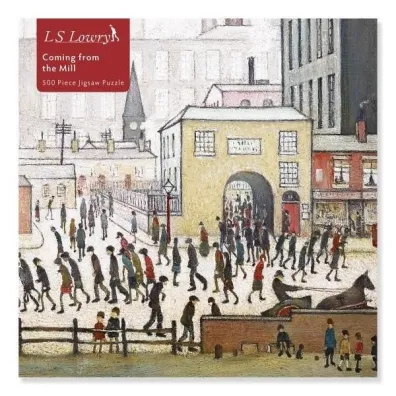 Puzzle 500 el. Coming from the Mill L.S. Lowry Flame Tree