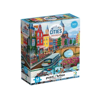 Puzzle 300 el. Easy-M - Cities Amsterdam Dodo