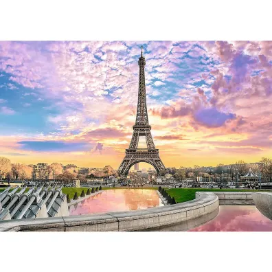 Puzzle 1000 el. Eiffel Tower, Paris, France Trefl