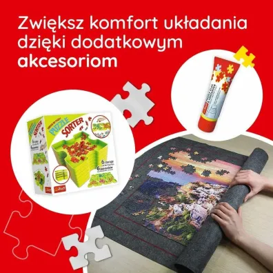 Puzzle 500 el. Zielnik: Zio�a lecznicze Trefl