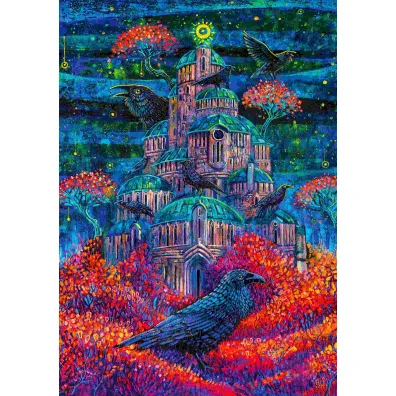 Puzzle 1000 el. Roch Urbaniak Twierdza Pani Kruk�w Good Loot