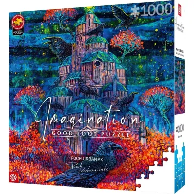Puzzle 1000 el. Roch Urbaniak Twierdza Pani Kruk�w Good Loot