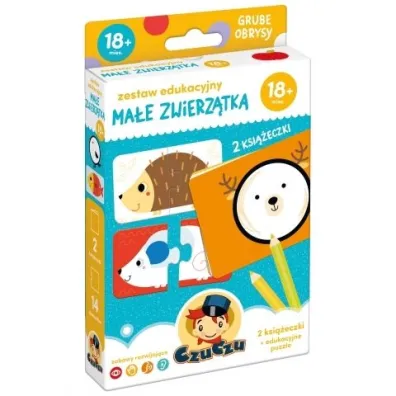 CzuCzu Zestaw edukacyjny. Mae zwierztka 18 mies.+
