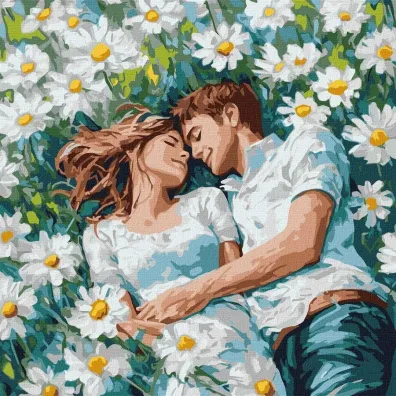 Ideyka Malowanie po numerach - Tw�j u�cisk 40x40cm