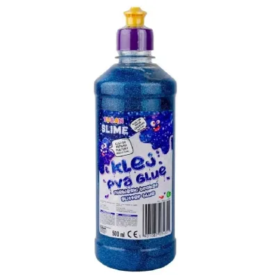 Tuban Klej brokatowy niebieski 500 ml