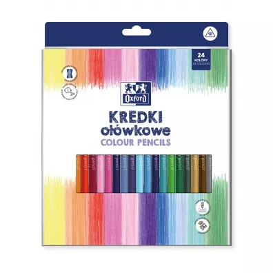 Oxford Kredki o��wkowe Regular 24 szt.