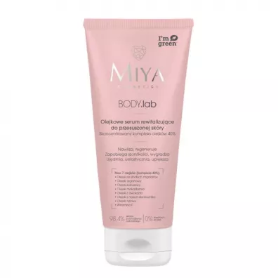 Miya Cosmetics Body.lab olejkowe serum rewitalizuj�ce do przesuszonej sk�ry z kompleksem olejk�w 4% 200 ml