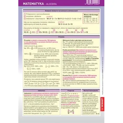 Demart �ci�gawka Matematyka - Algebra