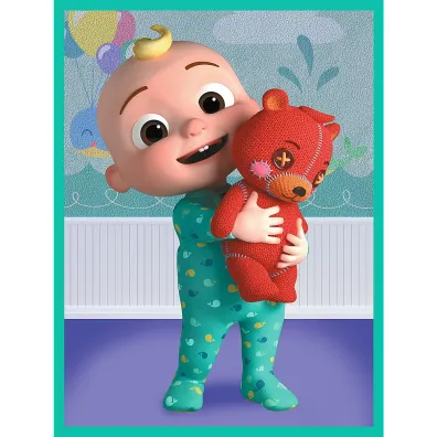 Puzzle 2x10 el. Baby Maxi. Cocomelon Przyjaciele Trefl