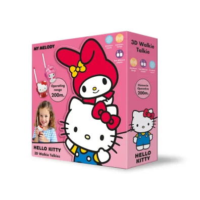 Walkie Talkie Hello Kitty 3D HK50203 KIDS EUROSWAN