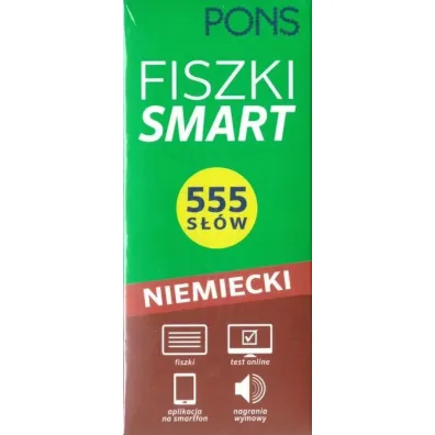 Fiszki Smart. 555 s��w. Niemiecki