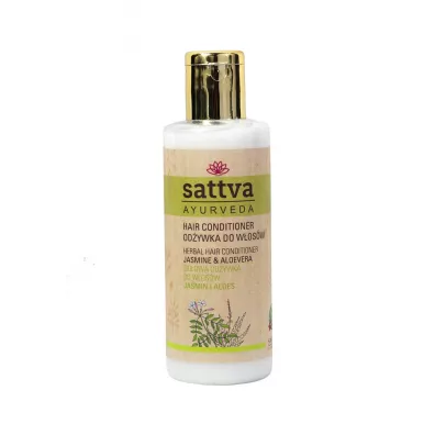 Sattva Herbal Hair Conditioner od�ywka do w�os�w Jasmine & Aloevera 210 ml