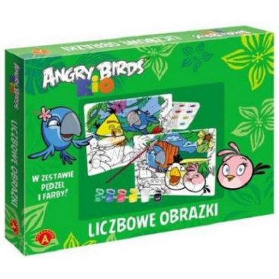 Angry Birds Rio. Liczbowe obrazki ALEX Alexander