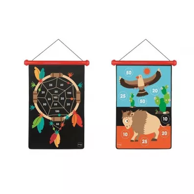 Rzutki magnetyczne rozmiar L Indianie Scratch