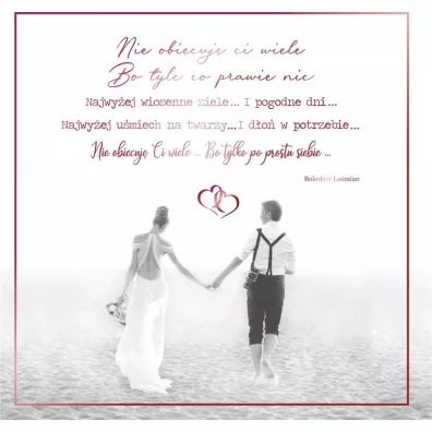 AbCard Kartka okoliczno�ciowa �lub KWS04