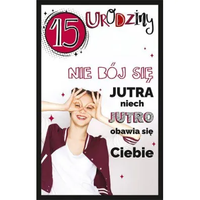 AbCard Kartka okoliczno�ciowa Urodziny 15 U101