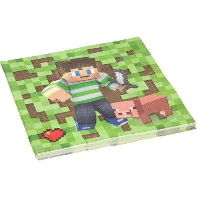 Serwetki papierowe minecraft op.10szt.