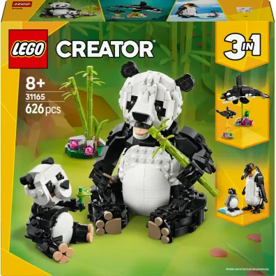LEGO Creator 3 w 1 Dzikie zwierz�ta: rodzina pand 31165