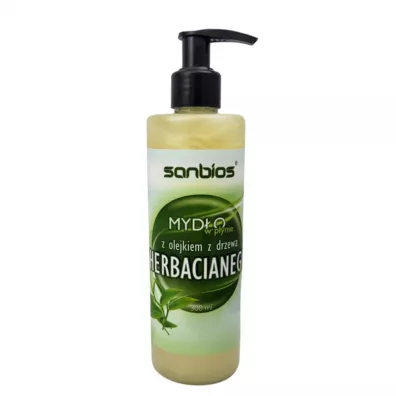 Sanbios Myd�o w p�ynie z olejkiem herbacianym 300 ml
