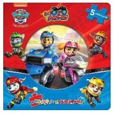 Psi Patrol. Ksika z puzzlami