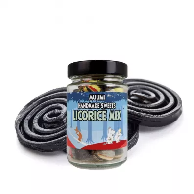 Moomin Landrynki z lukrecj 160 g