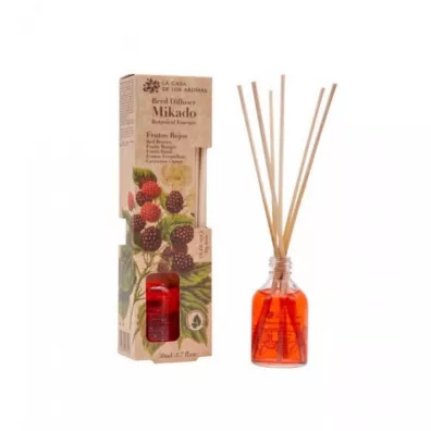 La Casa de los Aromas Mikado Botanical Essence patyczki zapachowe Owoce Lene 50 ml