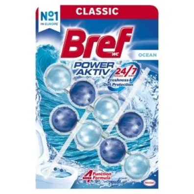 Bref WC Power Aktiv Zawieszka myj�co-zapachowa do muszli WC ocean 2 szt.