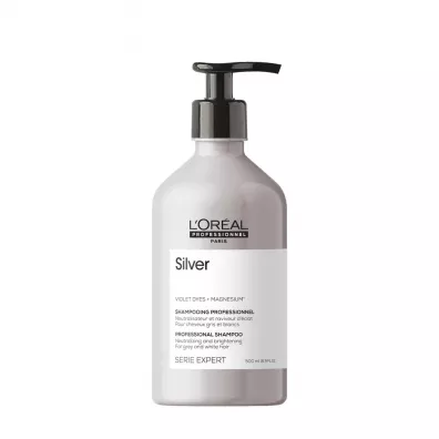LOreal Professionnel Serie Expert Silver Szampon do w�os�w siwych i rozja�nianych 500 ml