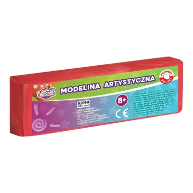 Sweet colours Modelina Fluorescencyjna �rednia - Czerwony