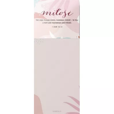 Szaron Notes z magnesem - Mi�o��