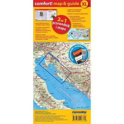 Chorwacja map&guide XL cz�� p�nocna PL laminat 2023