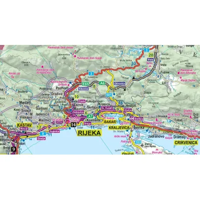Chorwacja map&guide XL cz�� p�nocna PL laminat 2023