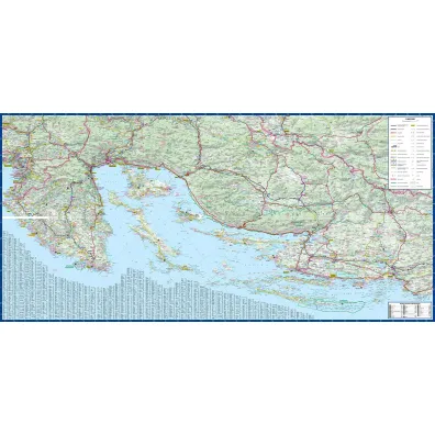 Chorwacja map&guide XL cz�� p�nocna PL laminat 2023