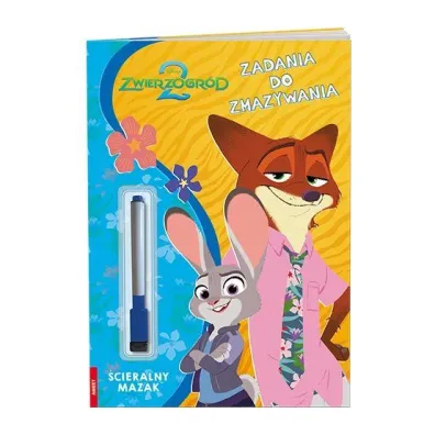 Pakiet: Zwierzogr�d 2. Biblioteczka przygody, Zwierzogr�d 2. Opowie�� filmowa, Zwierzogr�d 2. Kolorowanka z naklejkami, Disney Zwierzogr�d 2. Zadania do zmazywania