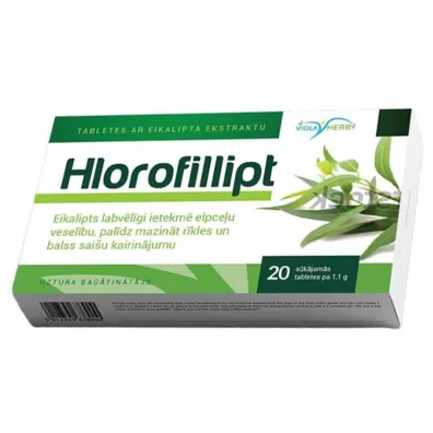 Aram Natura Chlorofilipt tabletki do ssania Suplement diety 20 tab.