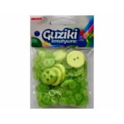 Brewis Guziki kreatywne GU4 zielony 40g