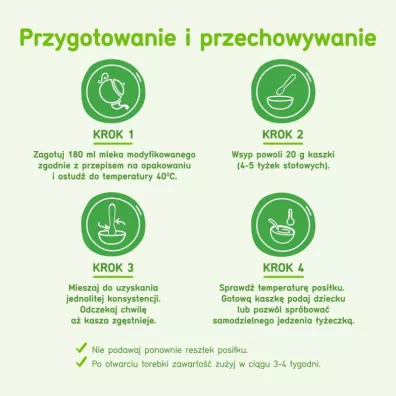 BoboVita Porcja Zb Kaszka bezmleczna 7 zb jagoda-jeyna jabko po 8. miesicu 170 g
