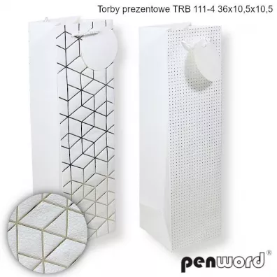 Penword Torebka prezentowa 36x10,5x10,5cm MIX