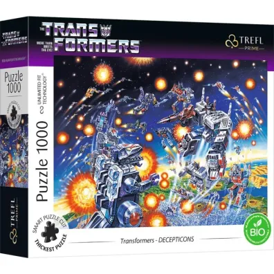 Puzzle 1000 elementw - Transformers Decepticons Trefl
