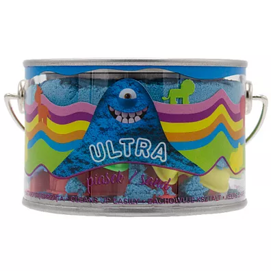 Ultra Piasek niebieski - puszka 200g + 5 foremek Zwierzaki Epee