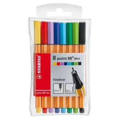 Stabilo Cienkopis Point 88 Mini 8 szt.