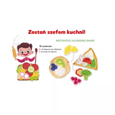 Jedzonko. Uk�adanka kreatywna. Kapitan Nauka