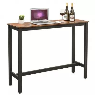 Songmics Wysoki stolik barowy kuchenny LOFT 100 cm